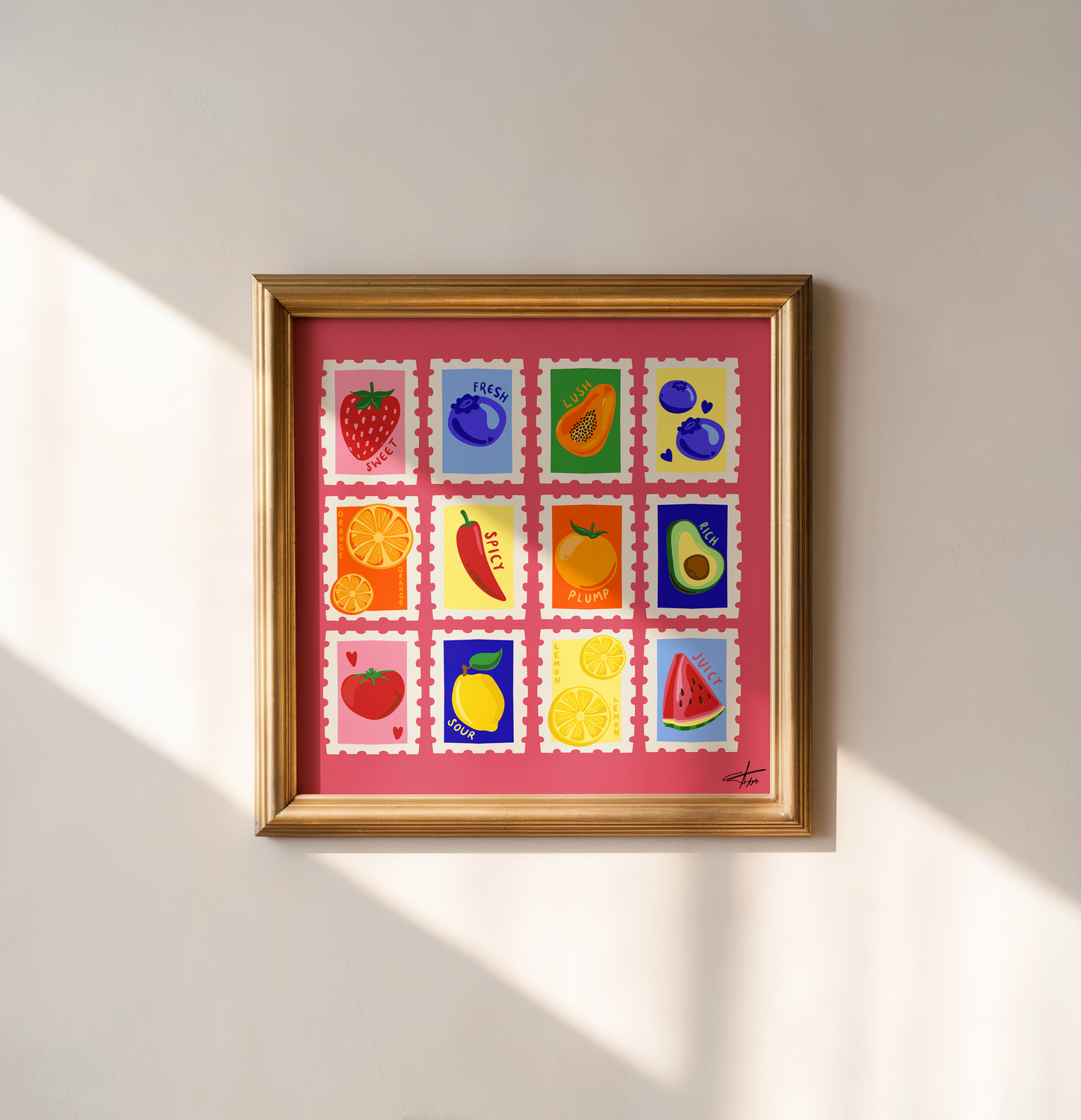 Square Stamp Collection