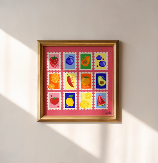 Square Stamp Collection