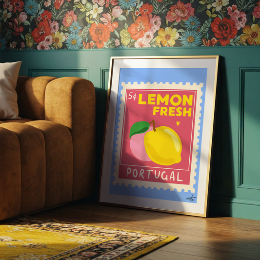 Lemon Fresh Stamp